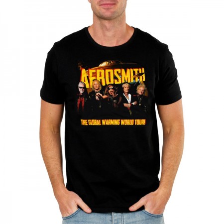 Мъжка тениска Aerosmith, Global World Tour