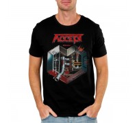 Тениска Accept Metal Heart, черна