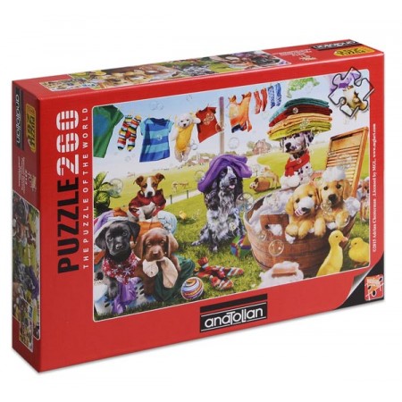 Пъзел Игриви Кученца, 260 части